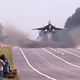 Illustration for article titled Watch These MiG-29s And Su-25s Blast Off From A Highway In Belarus